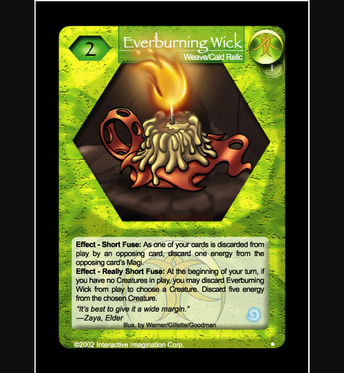 Everburning Wick - Weave